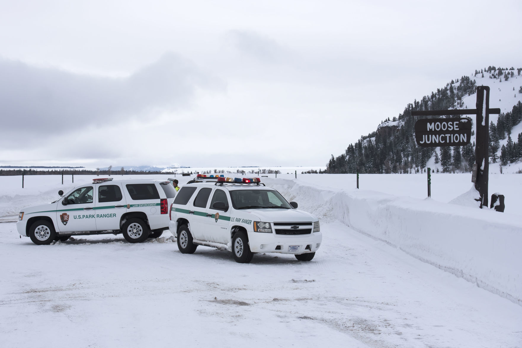 Clearing snow